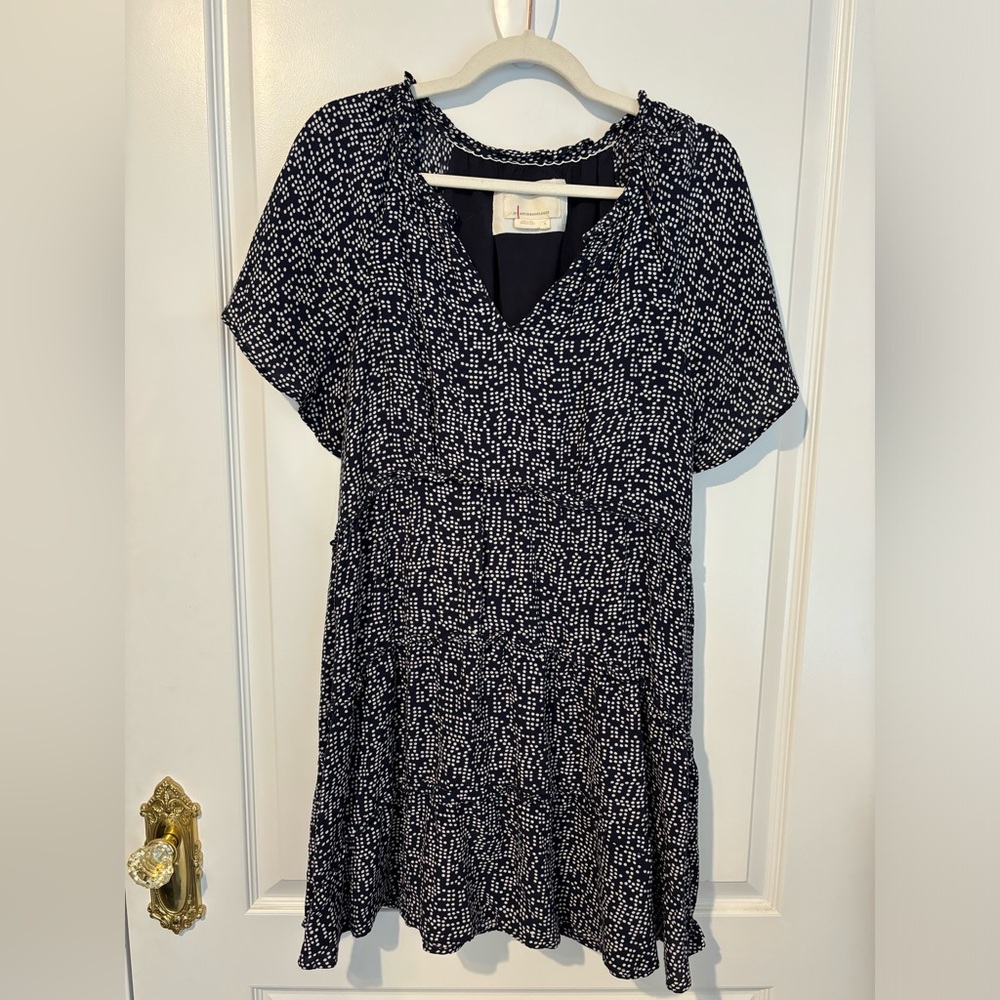 Anthropologie Robin Tiered Mini Dress